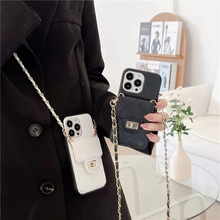 画像をギャラリービューアに読み込む, iphoneケースポケットと ショルダーストラップ付き韓国っぱ スマホグッズ ICカード iphone13ケース iphone14ケース
