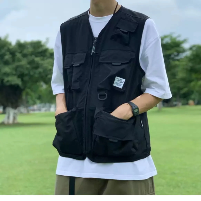 Premium Line DESCENTEデサントポケット多数ワークベスト