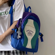 画像をギャラリービューアに読み込む, 韓流可愛いカラーリング学生さんに おすすめ 大容量女子ガーリー カバン バッグ
