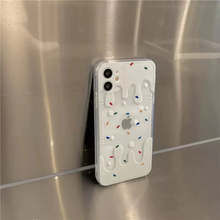 画像をギャラリービューアに読み込む, 韓国風透明とろける アイスクリーム iPhoneケース iPhone カバー スマホ ケース
