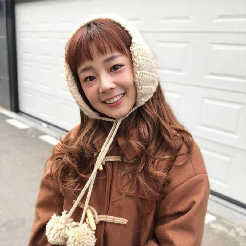 あったかイヤーマフ ファッション小物 かわいい 防寒 秋冬 帽子
