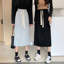 画像をギャラリービューアに読み込む, レトロ合わせやすいオシャレロングスカート通勤ガーリー
