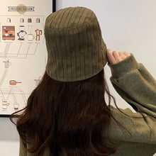 画像をギャラリービューアに読み込む, レトロ両面着リバーシブルハット無地帽子漁師帽韓国風

